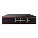 Nova ND1P802LF 8 Port Poe+ 10-100 Mbps 2 Port 10-100 Uplink 150W Switch