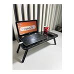 Nova Portatif Katlanabilir Yatak Koltuk Üstü Hasta Servis Masası Laptop Bilgisayar Sehpası
