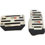 Nova Premium Ex Universal Otomatik Metal Pedal Seti 2 Parça Krom Siyah - Belirtilmemiş
