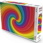 Nova Puzzle 1000 Parça Gökkuşağı Girdabı Spiral Puzzle