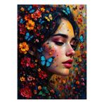 Nova Puzzle 1000 Parça Kelebek Ve Çiçeklerin Dansı Puzzle