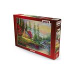 Nova Puzzle 41075 1000 Parça Ormandaki Dağ Evi Puzzle