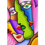 Nova Puzzle Renkli Soyut Yüzler 1000 Parça Puzzle
