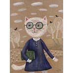 Nova Sofya Saburova Akıllı Kedi 1000 Parça Puzzle