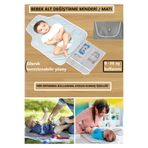 NOVA TEXTILE Bebek Bakım Örtüsü, Yenidoğan Alt Değiştirme Matı, Bebek Alt Açma Minderi, Sıvı Geçirmez Alez