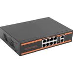 Novacom 8 Port Poe Switch - Yönetilemez 250 Metre Uzaklıkta PoE Port Özellikleri ile Güçlü Performans