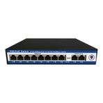 Novacom Nvc-Pse0820g 100-1000Mb 8 Port Poe+2 Port Uplink Switch İp Voip Gigabit