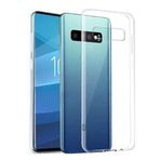 NOVAGO Samsung Galaxy S10 Plus (S10 +) ile uyumlu koruyucu kılıf, cep telefonu kılıfı, güçlü ve darbeye dayanıklı (şeffaf)