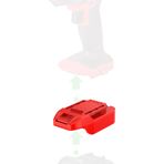 NovaQuantic Bauer 20V Akülü Aletler için Adaptör Yükseltme - Güç Kaynağı için Milwaukee M18 Kırmızı Li-Ion Pillerle Uyumlu, Şarj Fonksiyonu Yok - (Yeni Sürüm) - Yalnızca Adaptör