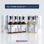 Novaskin Saç Vitamin & Bakım Serum Seti – 6 Ürün | 2 Aylık Orta-Yoğun Rutin