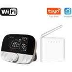 Novato Wifi Kablosuz Akıllı Oda Termostatı T9W ( Tuya - Smart Life Uyumlu) Kablo Dahil Set