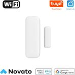 Novato Wifi Kapı Pencere Sensörü Tuya Smart Life Uyumlu Akıllı Ev Sistemi Güvenlik Cihazı