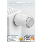 Novato Zigbee Akıllı Termostatik Vana ( Tuya ,Smart Life ,Zigbee2MQTT Uyumlu )
