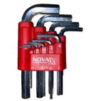 Novax Hex Alyan Anahtar Kisa 9Lu Set