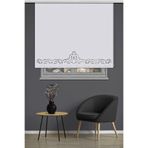 Noveva Home Stor Perde Lazer Kesim 601303 Beyaz Ev Ofis Mutfak Balkon Çocuk Odası Yatak Odası Salon Perdesi