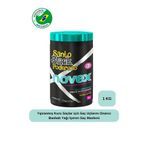 Novex Ekstra Parlaklık Veren Shea Butter Keratin ve 7 Çeşit Yağ İçeren 1000 ml Saç Maskesi