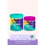 NOVEX My Curls Bukle Belirginleştirici Durulanmayan Krem 1kg Sabitleyici Jel 500g
