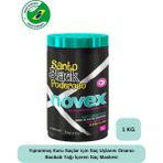 Novex Saç Bakımı Baobab Yağı İçeren Yıpranmış Kuru Saçlar İçin Onarıcı Saç Maskesi 1kg Vegan