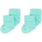 Novibaby 2'Li Bambu Bebek Çorap Sea Green Mint Yenidoğan - 1 - 1,5 Yaş