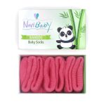 Novibaby 3'lü Bambu Yenidoğan Bebek Çorap (Candy, 6-12 Ay)