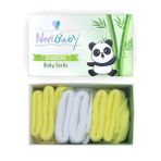 Novibaby 3'lü Bambu Yenidoğan Bebek Çorap (Flower, 6-12 Ay)