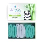 Novibaby 3'lü Bambu Yenidoğan Bebek Çorap (Minty, 6-12 Ay)