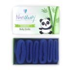 Novibaby 3'lü Bambu Yenidoğan Bebek Çorap (Navy Blue, 6-12 Ay)