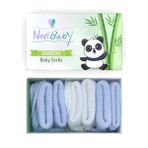 Novibaby 3'lü Bambu Yenidoğan Bebek Çorap (Sky, 6-12 Ay)