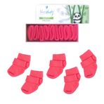 Novibaby 5'li Bambu Yenidoğan Bebek Çorap (Candy, 18-24 Ay)