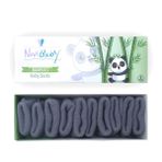 Novibaby 5'li Bambu Yenidoğan Bebek Çorap (Cloud, 6-12 Ay)