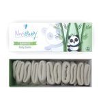 Novibaby 5'li Bambu Yenidoğan Bebek Çorap (Ecru, 0-6 Ay)