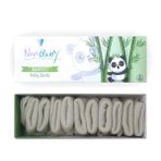 Novibaby 5'li Bambu Yenidoğan Bebek Çorap (Ecru, 6-12 Ay)