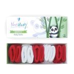 Novibaby 5'li Bambu Yenidoğan Bebek Çorap (Flag, 6-12 Ay)