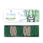 Novibaby 5'li Bambu Yenidoğan Bebek Çorap (Greeny, 0-6 Ay)