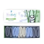 Novibaby 5'li Bambu Yenidoğan Bebek Çorap (Rainy, 6-12 Ay)