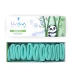 Novibaby 5'li Bambu Yenidoğan Bebek Çorap (Sea Green, 6-12 Ay)