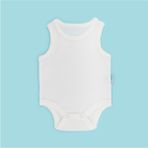 Novibaby Bebek Atlet Body Zıbın Çıtçıtlı Ekru 100% Pamuk 9-12 Ay - 9 - 12 Ay