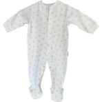 Novibaby Bebek Tulum 100% Pamuk Çıtçıtlı Yenidoğan Bebek Uyku Tulumu - Body Zıbın - Hediye - 0 - 6 Ay - Renkli