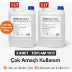 Novis Liora 2 Adet Distile Su 5 Litre Toplam 10 Litre Saflaştırılmış Deiyonize Saf Su Çok Amaçlı Kullanım