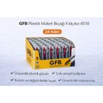 Novis Liora Gfb Plastik Maket Bıçağı Falçata 4510 Profesyonel Maket Bıçağı 24 Adet