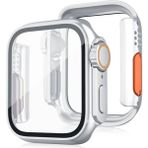Novis Liora Newface Apple Watch 45MM Watch 49MM Kasa Dönüştürücü ve Ekran Koruyucu - Çöl Titanyum