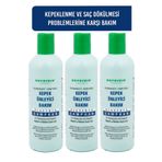 Novocrin Placenta Therapy Kepekli ve Dökülen Saçlar İçin 3x300 ml Bakım Şampuanı