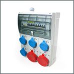 Novsen IP66 Kombinasyon Panosu 4AD. 3X16A , 2AD. 5X32A - 456X461X160mm