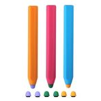 NovStrap Akıllı Tahta Kalemi Stylus Dokunmatik Tablet Kalemi 3 Adet Kalem + 6 Adet Yedek Uç