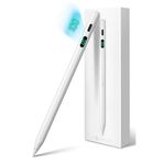 NovStrap Apple iPad Air 13 M2/M3 ile Uyumlu Dokunmatik Tablet Kalemi Pencil DZ915 Şarj Ekranlı Avuç İçi Reddi
