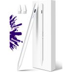 Novstrap Apple iPad Pro 11 2/3/4 Nesil ile Uyumlu Dokunmatik Tablet Kalemi DZ900 Gen3 Stylus Pencil Avuç Içi Reddi 2 Adet Yedek Uç - Beyaz