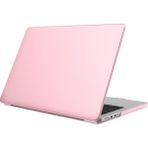 Novstrap Apple MacBook Pro 14 Inç M5 Çip A3434 ile Uyumlu Kılıf Sert Parlak Koruma Kapağı - Pembe - Macbook Pro M5 14 inç A3434