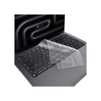 Novstrap Apple Macbook Pro 14 İnç M5 Çip A3434 İle Uyumlu Türkçe Q Klavye Koruyucu Şeffaf Kılıf Şeffaf