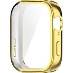 NovStrap Huawei Watch Fit 3 ile Uyumlu Ekran Koruyucu ve Kasa Koruyucu TPU Yumuşak Silikon Kılıf GOLD