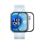 Novstrap Huawei Watch Fit 4 Pro İle Uyumlu Ekran Koruyucu Nano Esnek Cam Ekranı Tam Kapatan Ppma